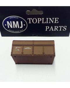 Topline Deler, NMJ Topline wood chip container short type brown., NMJT505.991