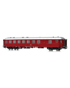 Topline Personvogner, NMJ Topline model of NSB BF10 21509 compartment-, luggage and conductors coach in the inermediate NSB design ., NMJT133.201